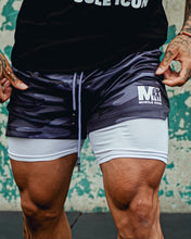 Load image into Gallery viewer, Men&#39;s Athletic Camo Compression Shorts