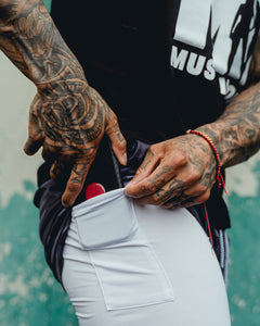 Men's Athletic Camo Compression Shorts