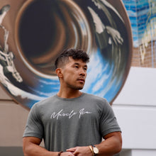 Load image into Gallery viewer, Barbell Scripted Shirt (Army Green)