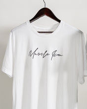 Load image into Gallery viewer, Barbell Scripted Shirt (white)